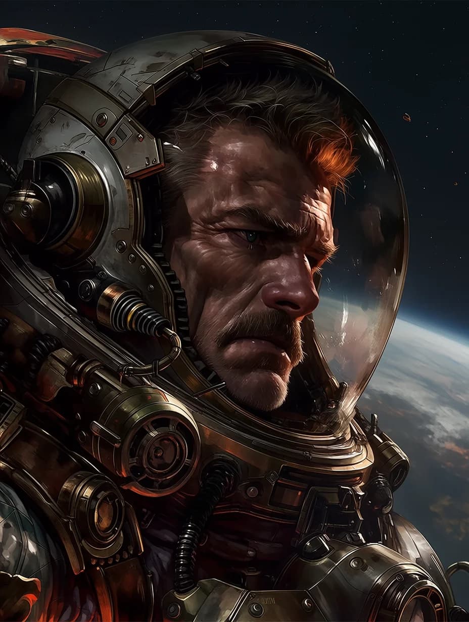 Marcus Kane — Sci-Fi AI character