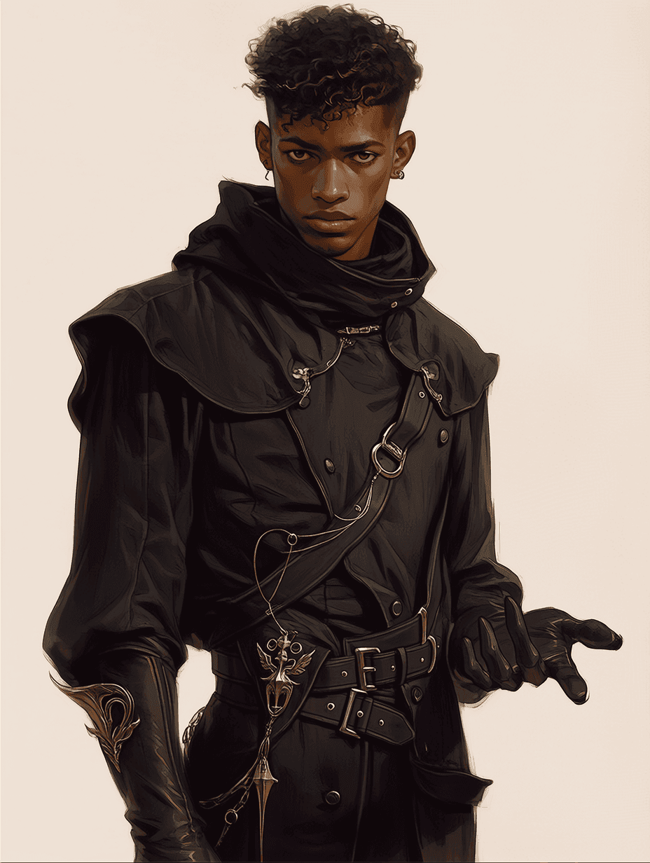 Elias Crowe — Fantasy AI character
