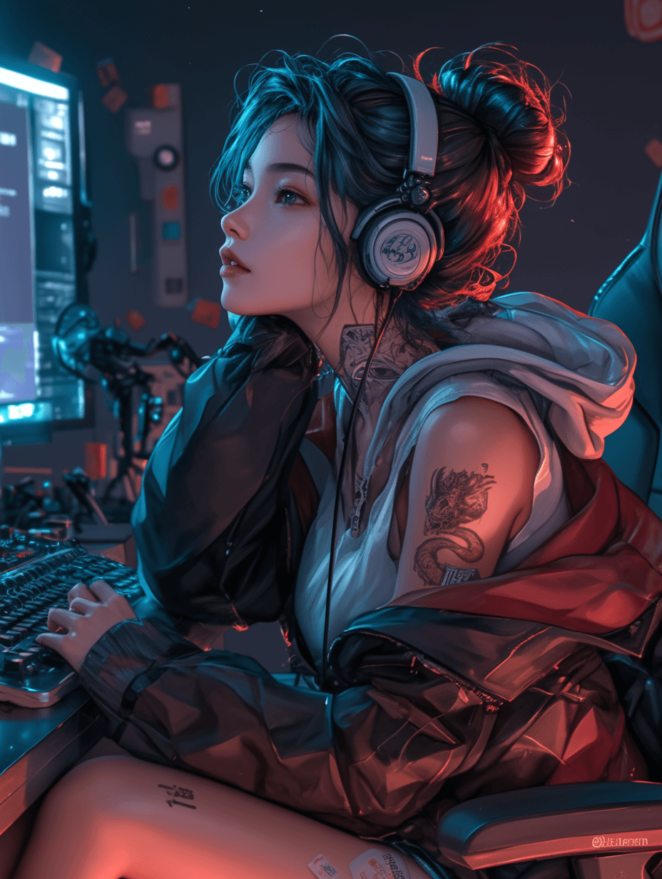 Raven "ToxicWaifu" Takahashi — Gaming AI character