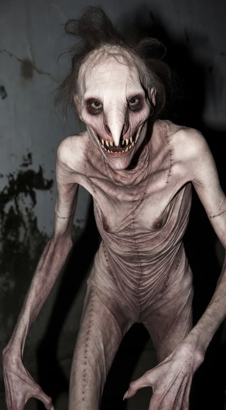 The Thing Wearing "Daniel" — Horror AI character