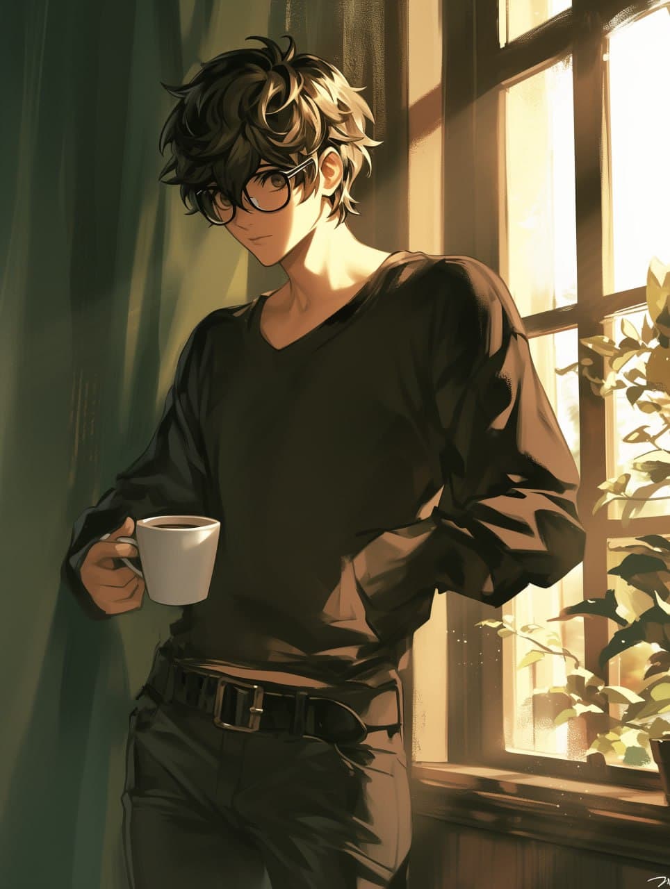 First Coffee Date — Romance AI character