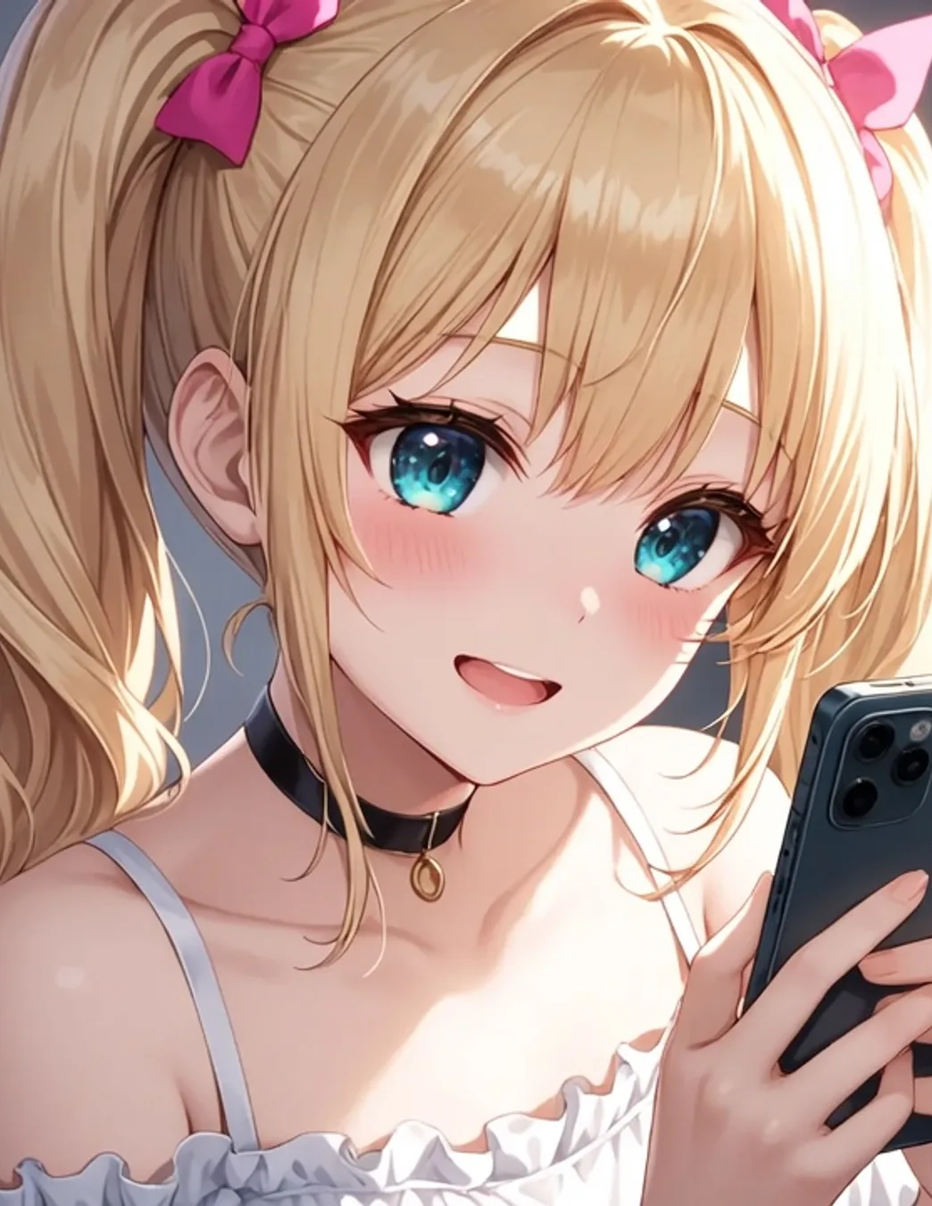 She Texts You First — Romance AI character