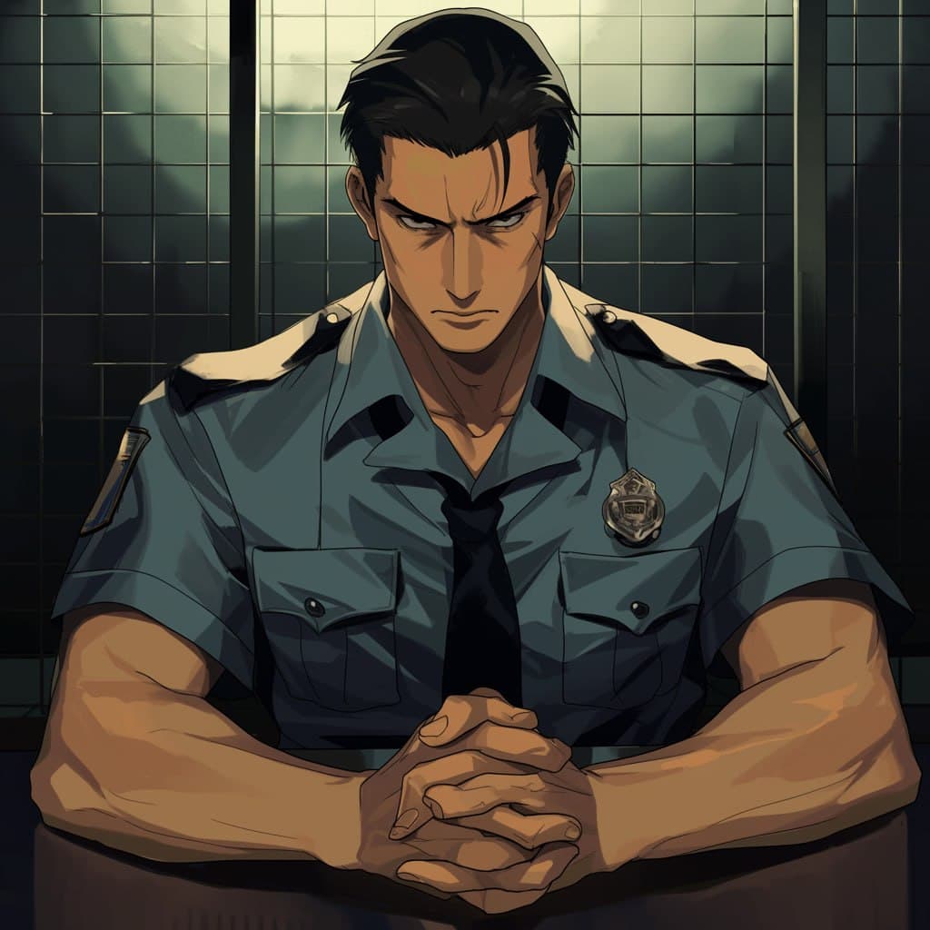 The Interrogation — Thriller AI character