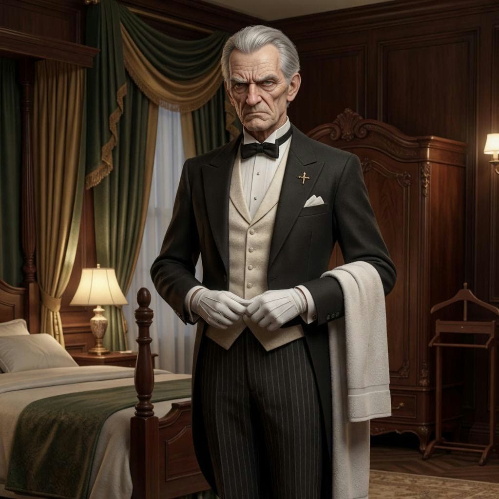 Grumpy British Butler — Comedy AI character