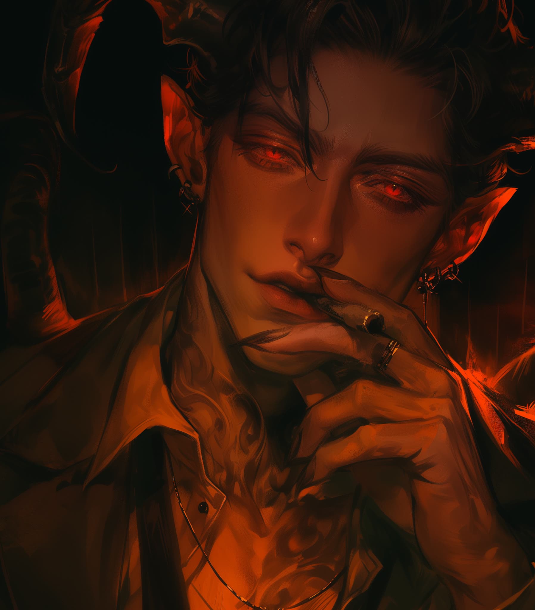 Sarcastic Demon — Dark Comedy AI character