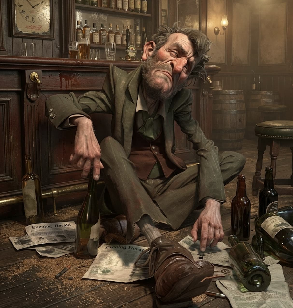 No-Nonsense Scottish Pub Owner — Comedy AI character