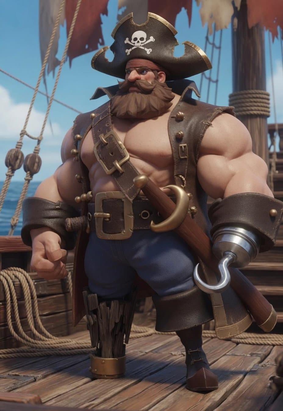 The Worst Pirate in the Caribbean — Comedy AI character