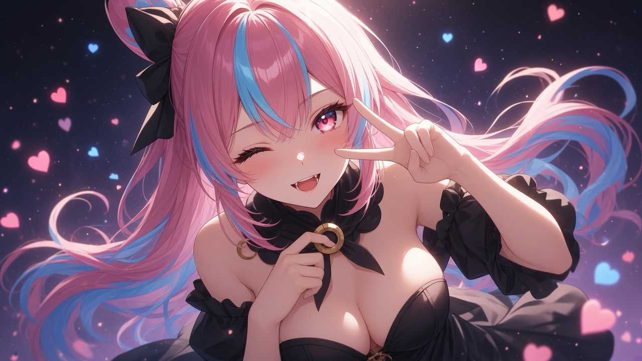 Anime characters in motion — the dere-type family