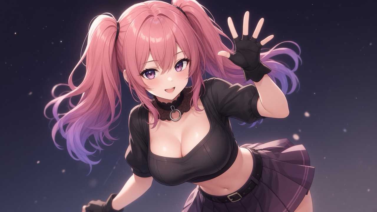 Anime character clip for the dere-type quiz